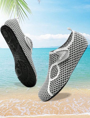 
						Papuci de plaja SHEIN, gri