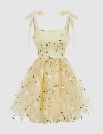 
						Rochie scurta SHEIN, galben deschis