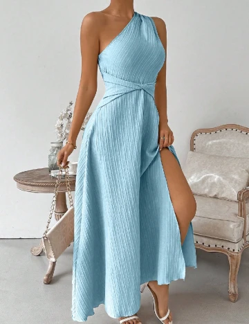 Rochie medie SHEIN, albastru