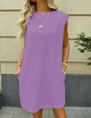 Rochie scurta SHEIN, mov