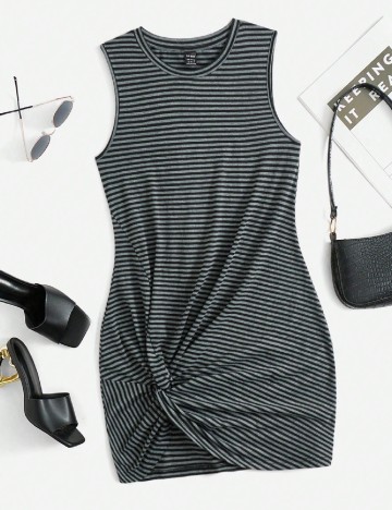 
						Rochie scurta SHEIN, gri