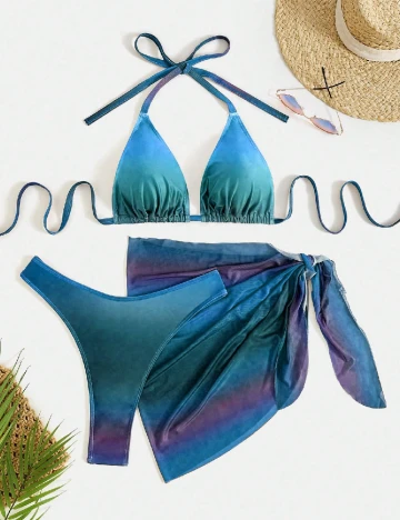 Costum de baie SHEIN CURVE, mix culori