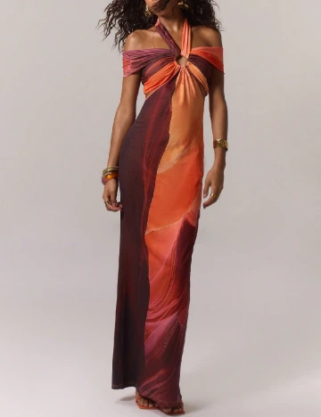 Rochie lunga SHEIN, mix culori