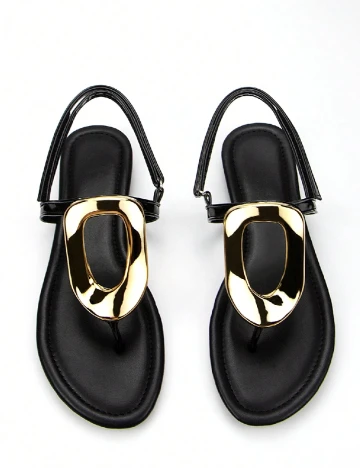 Sandale SHEIN, negru