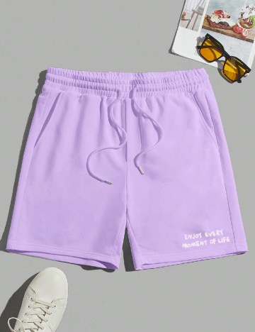 
						Pantaloni scurti SHEIN, mov