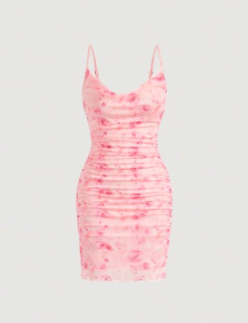 
						Rochie scurta SHEIN, roz