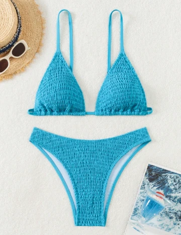 Costum de baie SHEIN, albastru