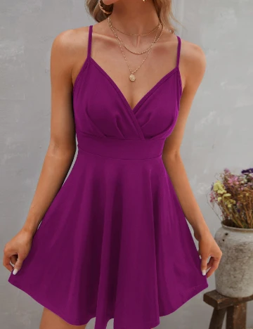 Rochie scurta SHEIN, mov