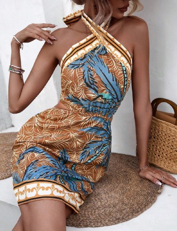 
						Rochie scurta SHEIN, mix culori