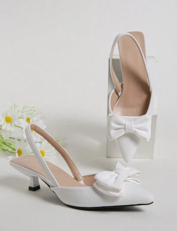 Pantofi SHEIN, alb