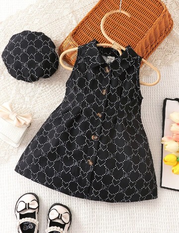 
						Rochie Shein Kids, negru