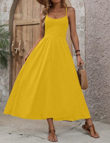 
						Rochie lunga SHEIN, galben
