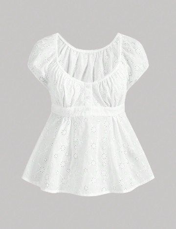 
						Bluza SHEIN CURVE, alb