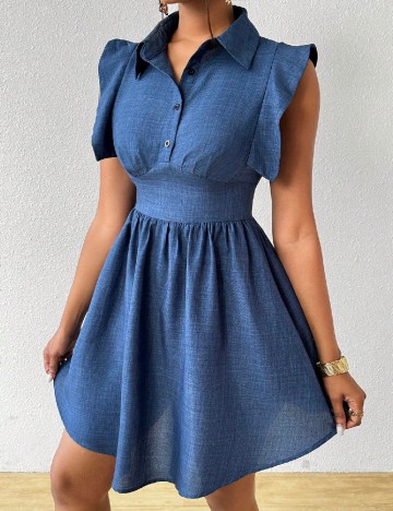 
						Rochie scurta SHEIN, albastru