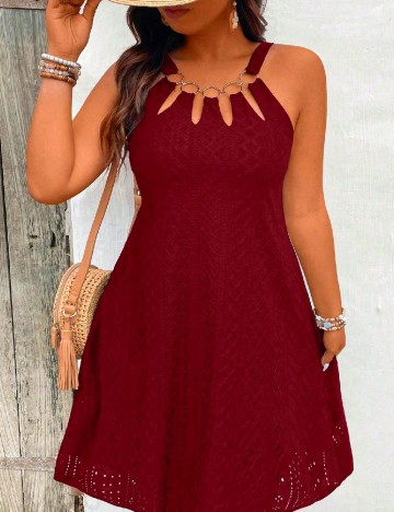 
						Rochie scurta SHEIN CURVE, rosu