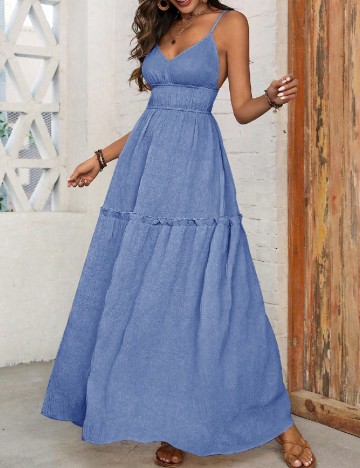 
						Rochie lunga SHEIN, albastru