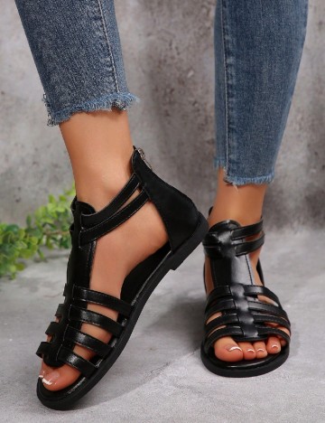 Sandale SHEIN, negru