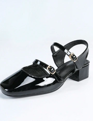 Pantofi SHEIN, negru