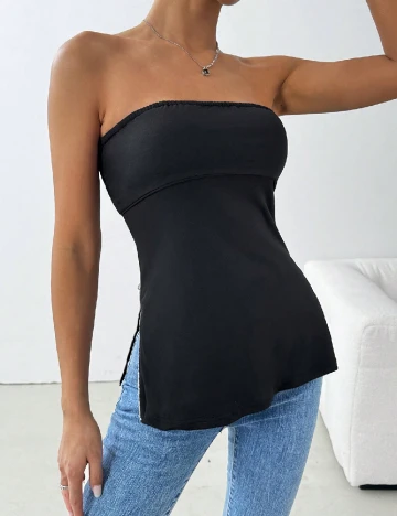 Top SHEIN, negru
