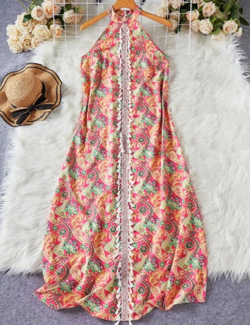 
						Rochie lunga SHEIN, mix culori