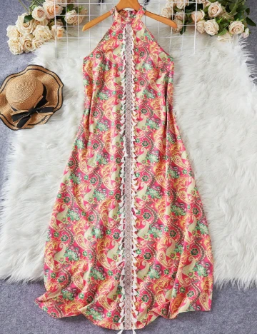 Rochie lunga SHEIN, mix culori