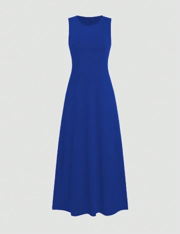 Rochie lunga SHEIN, albastru