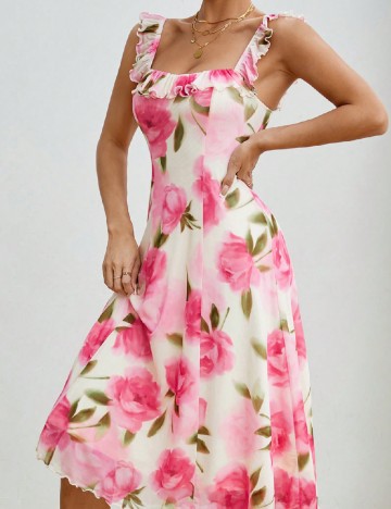 
						Rochie medie SHEIN, floral print