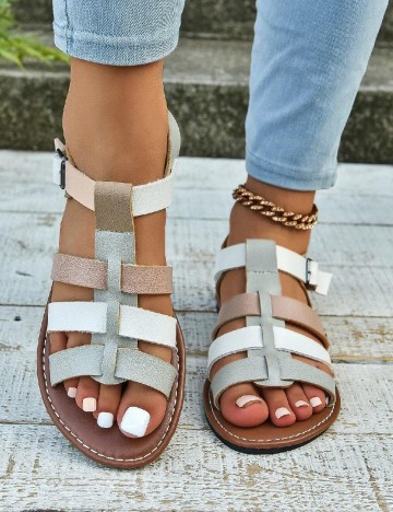 Sandale SHEIN, mix culori