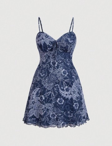 
						Rochie scurta SHEIN CURVE, bleumarin