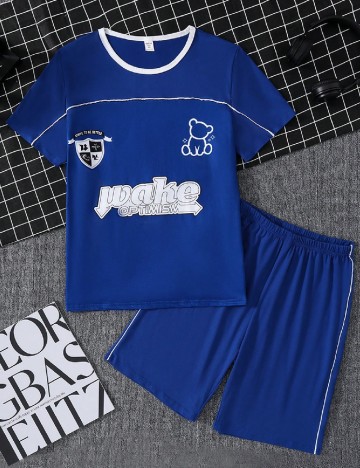 
						Compleu Shein Kids, albastru