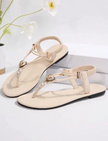 Sandale SHEIN, crem