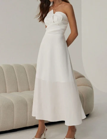 Rochie lunga SHEIN, alb