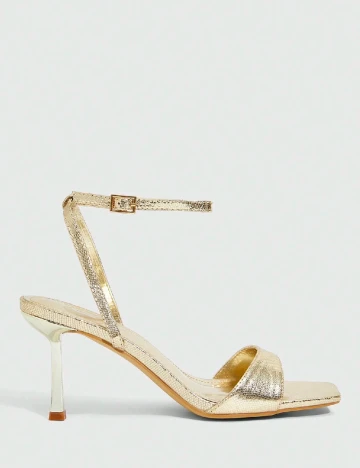 Sandale SHEIN, auriu