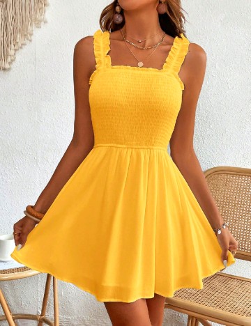 
						Rochie scurta SHEIN, galben