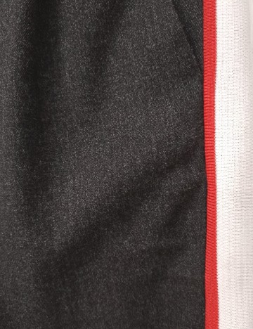 Pantaloni Pull&Bear, gri inchis