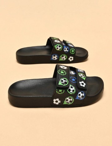 Slapi Shein Kids, negru