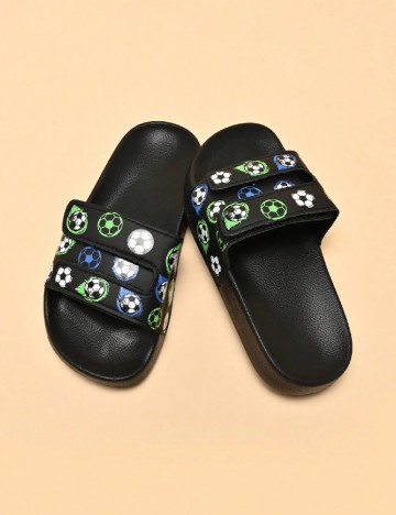 Slapi Shein Kids, negru