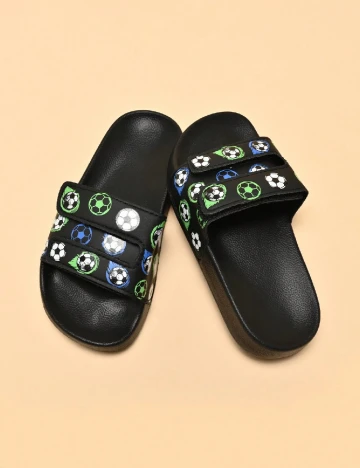 Slapi Shein Kids, negru