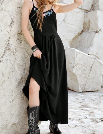 Rochie lunga SHEIN, negru