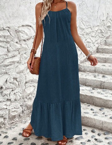 
						Rochie lunga SHEIN, albastru