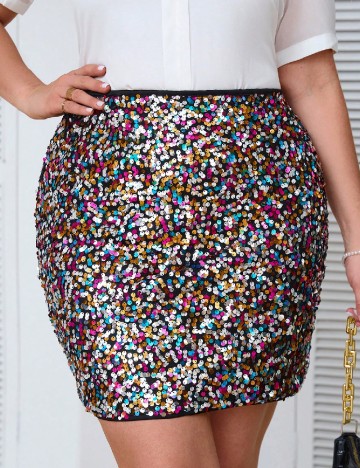 
						Fusta SHEIN CURVE, mix culori