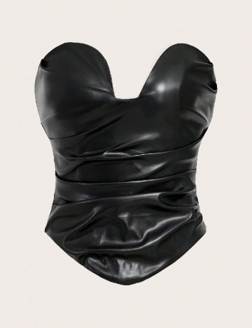 
						Top SHEIN CURVE, negru