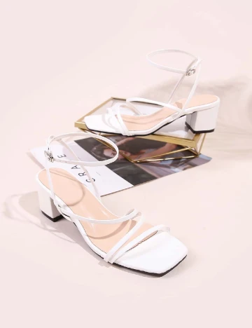 Sandale SHEIN, alb