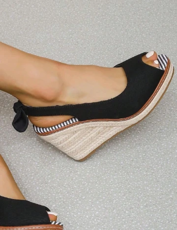 Sandale SHEIN, negru