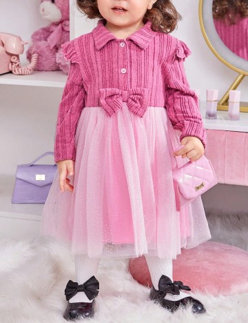 
						Rochie Shein Kids, roz