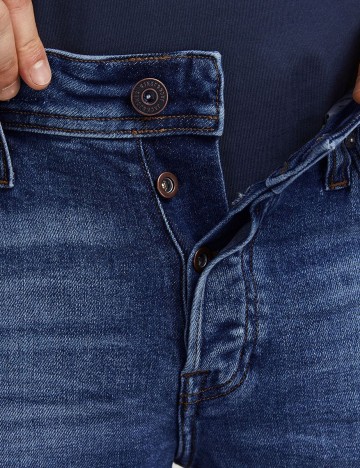Blugi Jack&Jones, albastru denim, W29/L30
