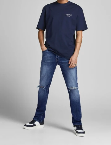 Blugi Jack&Jones, albastru denim, W29/L30