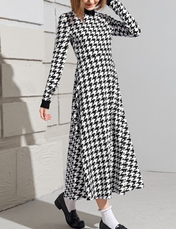 
						Rochie Shein Kids, alb/negru