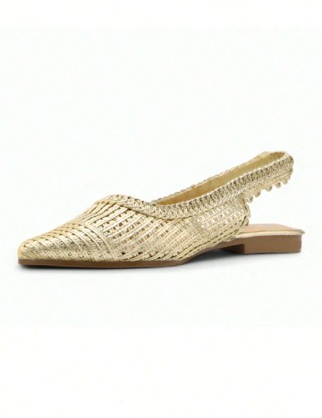 
						Pantofi SHEIN, auriu