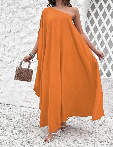 Rochie lunga SHEIN, portocaliu